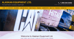 Desktop Screenshot of alaskanequipment.com